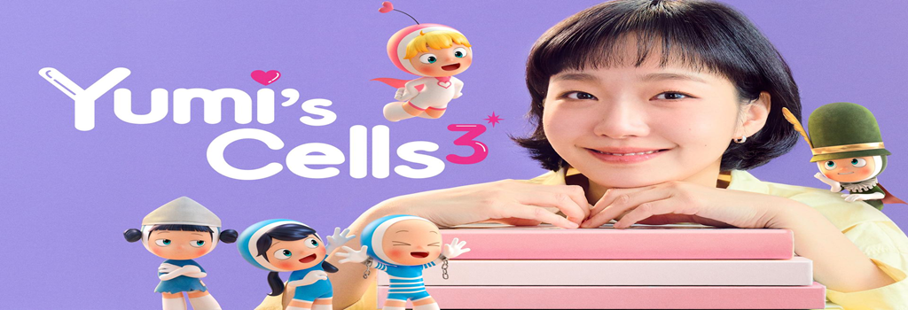 Yumi's Cells Season 3 (2026) drawing of a cat
